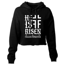 Load image into Gallery viewer, He Is Risen Cropped Hoodie
