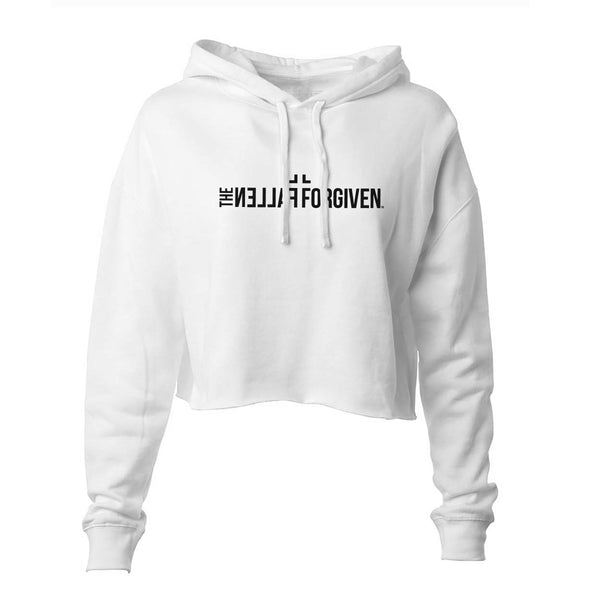 The Fallen Forgiven Cropped Hoodie